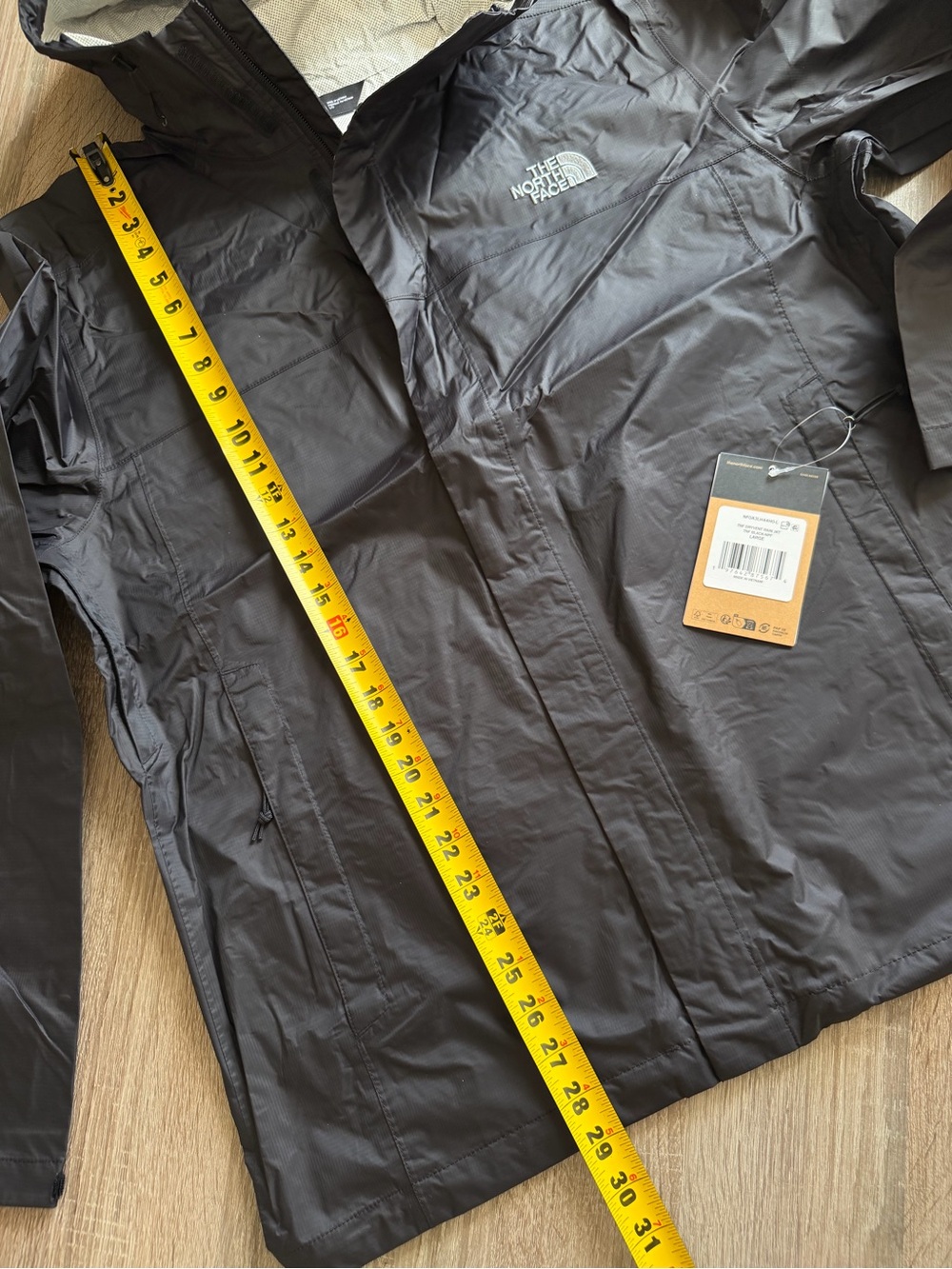 The North Face DryVent Rain Jacket Black, New, Size Large - Picture 9 of 12